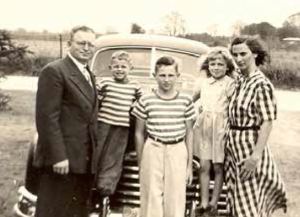 Charles Simpson with Family