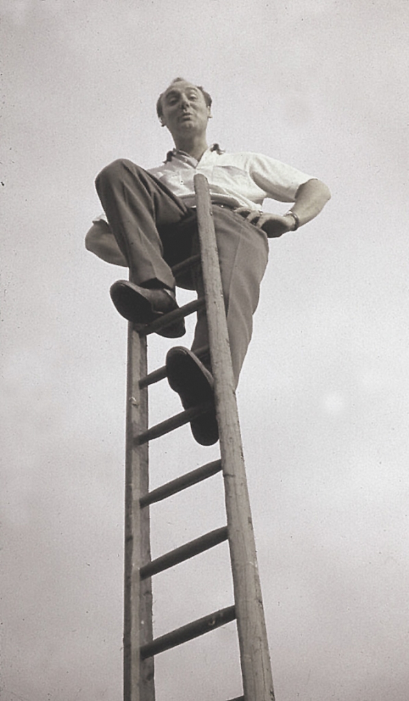 Man on a ladder - Political Correctness